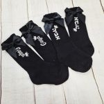 גרביים גבוהות  – שחור