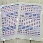 מדבקות לגן עם שם הילד מדבקות עמידות במים מדבקות סימון עם שם מדבקות לגן