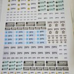 מדבקות לגן עם שם הילד מדבקות עמידות במים מדבקות סימון עם שם מדבקות לגן